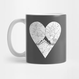 Mountain Love White Design Mug